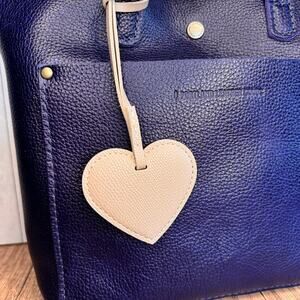 Taupe Neutral Heart Purse Charm Bag Charm Flair Gift for Her Spread Love NEW